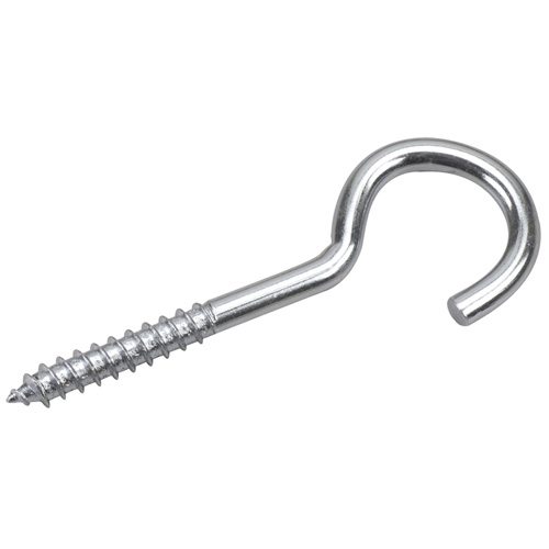 ONWARD FR HOOK SCREW HOOK STEEL ZINC 3 1/16x0.205"xPK3