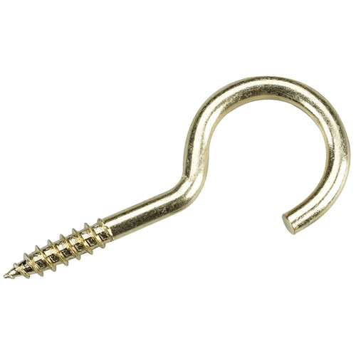 ONWARD FOR SCREW HOOK STEEL BRASS 2 9/16"