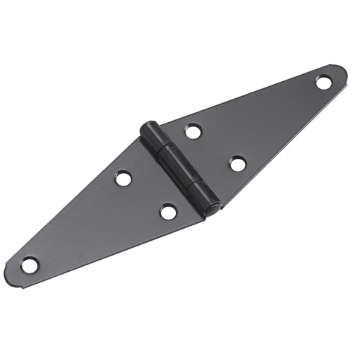 ONWARD HEAVY DUTY STRAP HINGE STEEL BLACK 4"xPK2