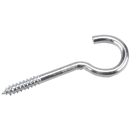 ONWARD SCREW HOOK STEEL ZINC 3/8"x4 7/8"xPK1