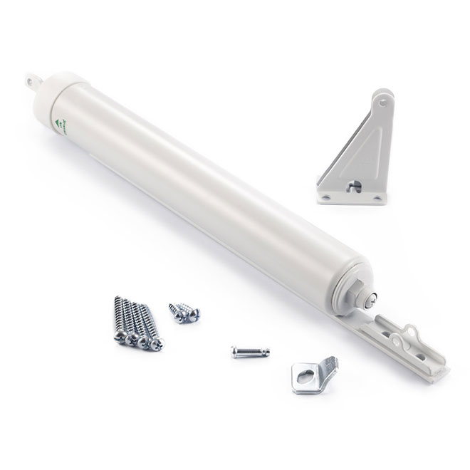 IDEAL SECURITY QUICK-FAST DOOR CLOSER WHITE