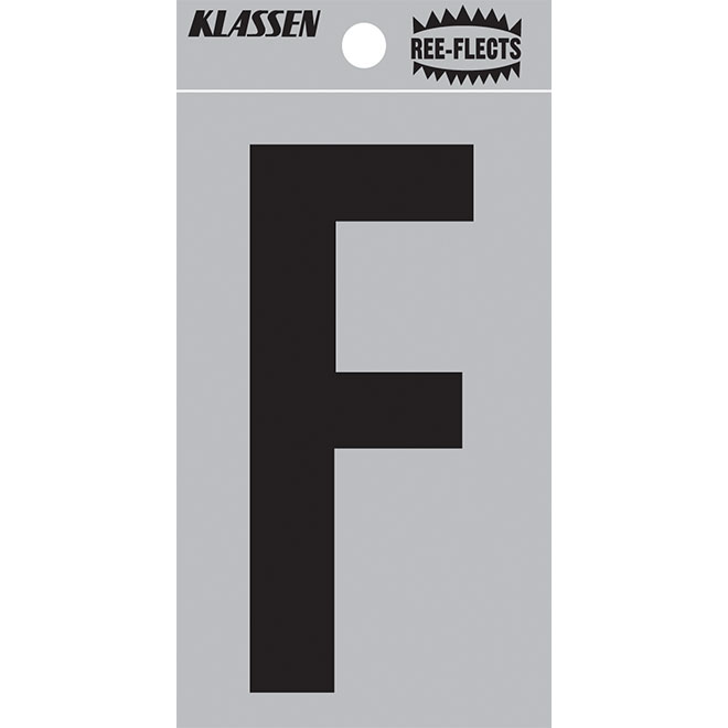 KLASSEN -F- REFLECT LETTER 3"