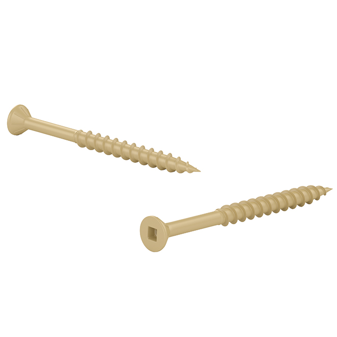 ACQ TAN DECK SCREW 8X2.5 350PK