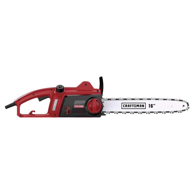 CRAFTSMAN ELECTRIC CHAIN SAW METAL/PLASTI RED/BLACK 12A-16"