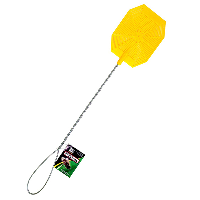 FLY SWATTER PLASTIC YELLOW