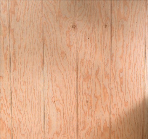 CEDAR FINISH SIDING WOOD CEDAR 3/8"x4'x8'