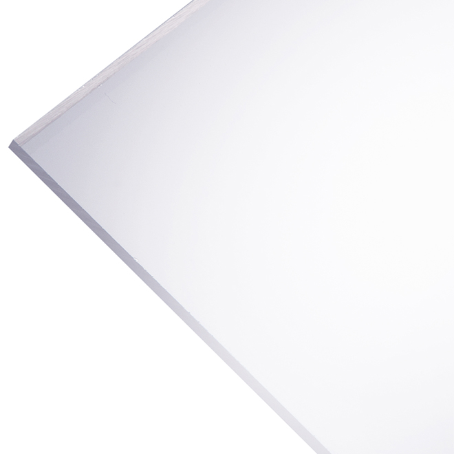 EM PLASTIC OPTIX ACRYLIC PANEL CLEAR 48x96"x2.5MM