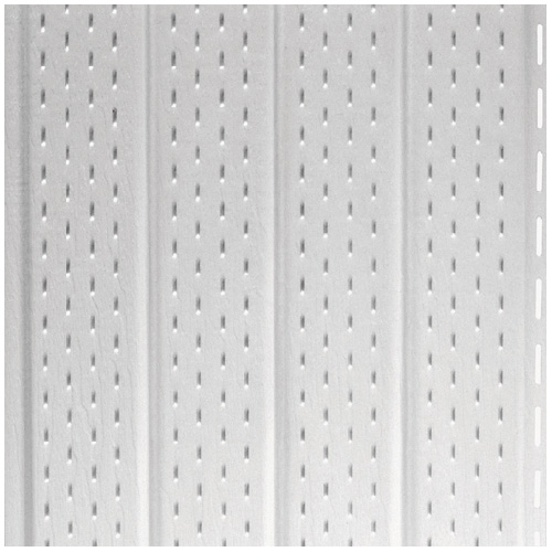VINYL SOFFIT O-VENTED 16"X12' WH