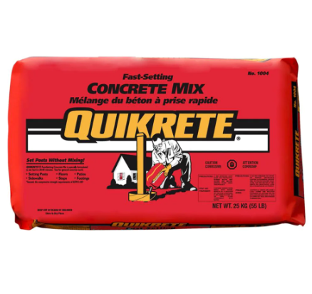 QUIKRETE FAST SET CONCRETE 25KG