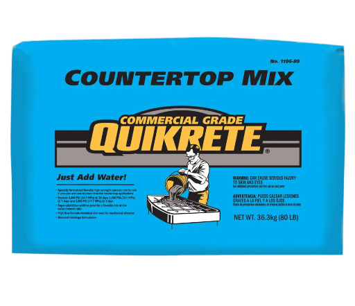 QUIKRETE CONCRETE COUNTERTOP MIX