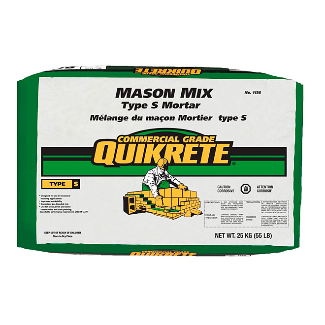 TARGET PRODUCTS TYPE S MORTAR MIX 25KG