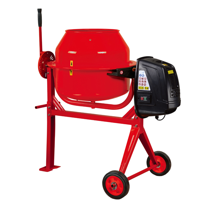 YARDMAX CONCRETE MIXER STEEL RED 115Lx500W