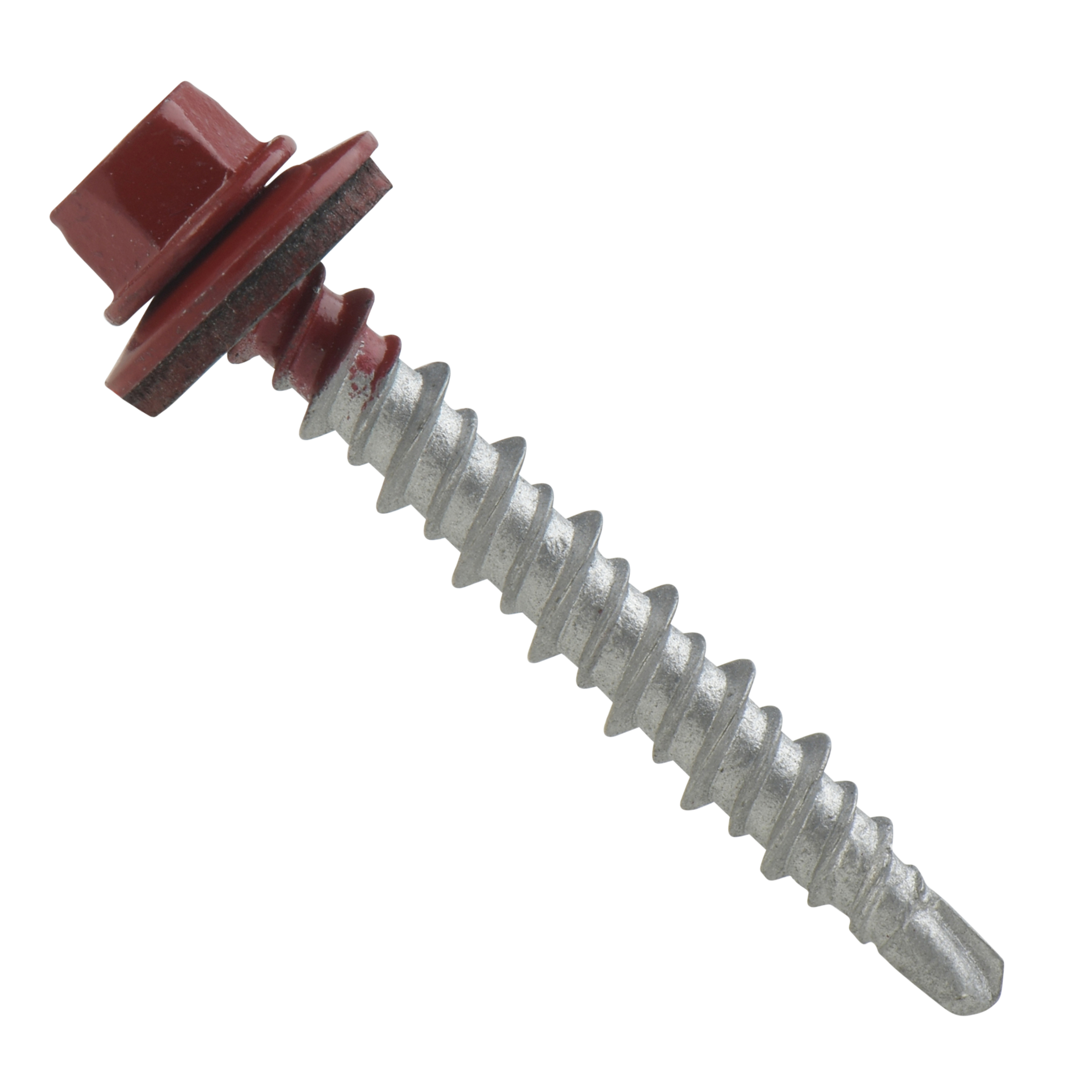 FASTENERS #14X1-1/4 DK RED