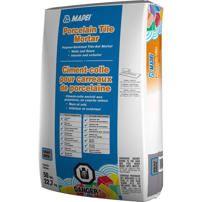 MAPEI PORC.TILE MORTAR 22.7KG