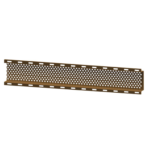 SOFFIT VENT STRIP ALUM BR 140