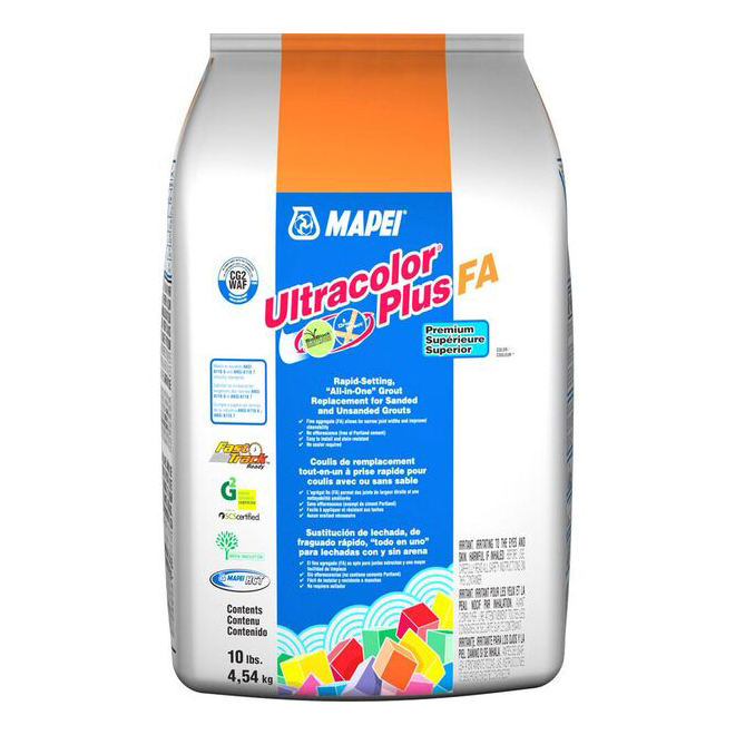 ULTRACOLOR PLUS FAST-SETTING FLOOR GROUT HYDR.CEMENT PALE UMBER 4.54KG