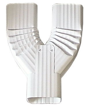 DOWN PIPE FUNNEL 2 X 3 WHT