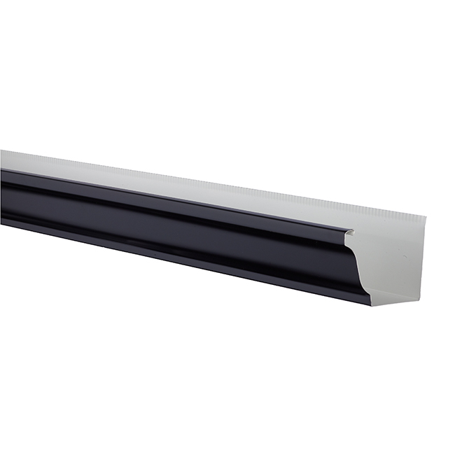 GUTTER 5" X 16' BLK