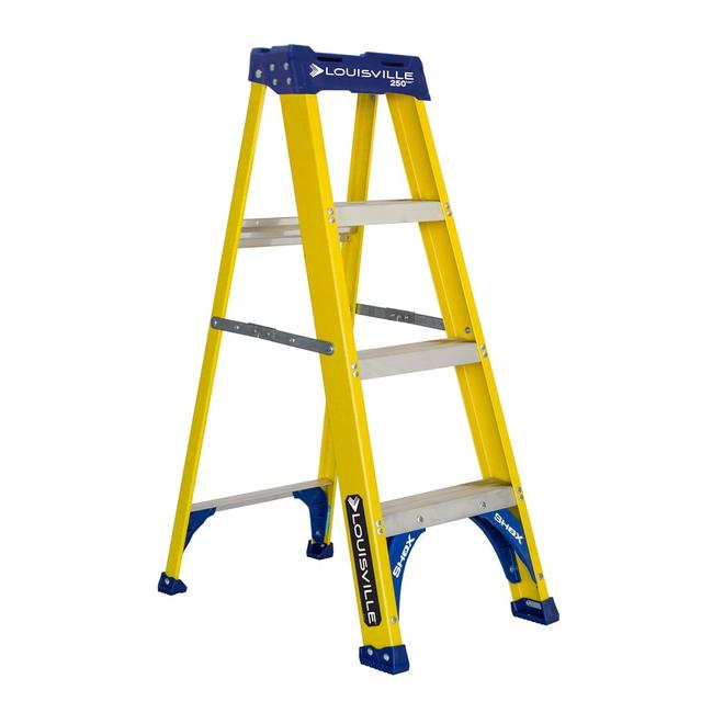 LOUISVIL FG STEP LADDER YW T1 4'