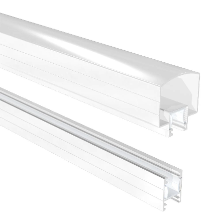 TOP & BOTTOM RAIL 2-1/4"X7FT WHT