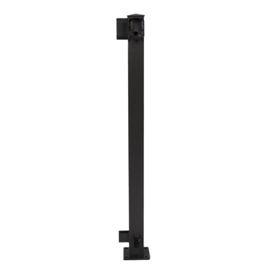 45DEG CORNER POST 2"X42" BLK