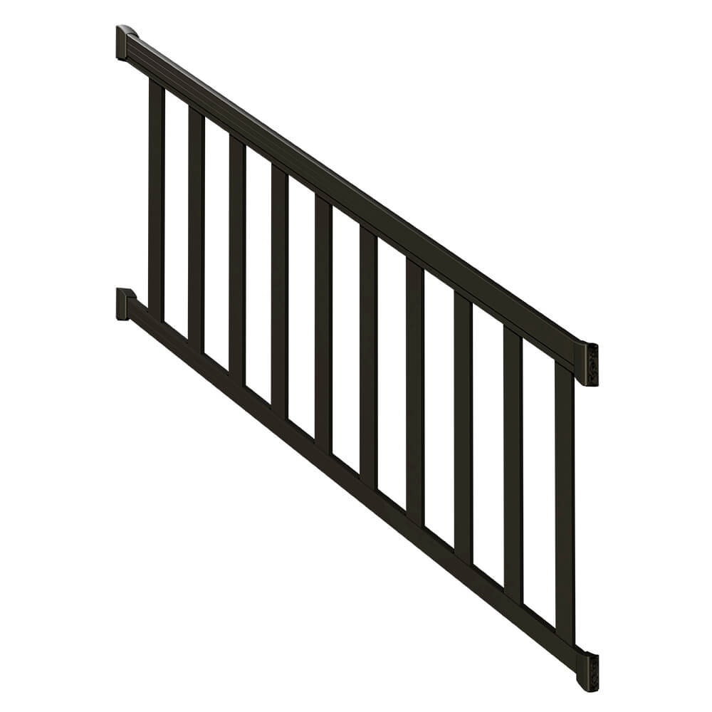 WIDE STAIR PICKET PKG 42"X4FT BL