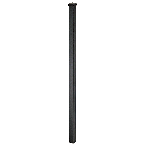 BLANK POST 2-1/2" X 42" BLACK