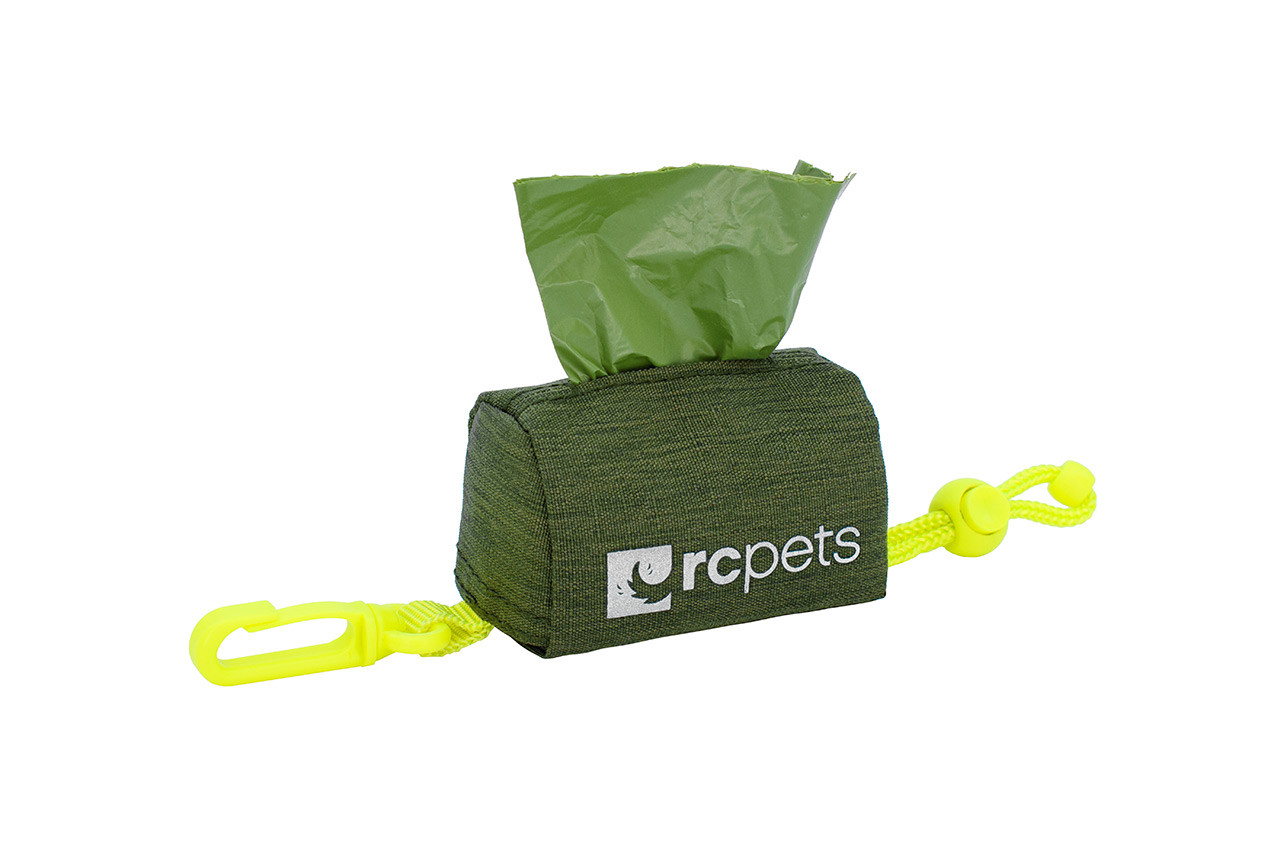 RC DARK OLIVE POOP BAG HOLDER