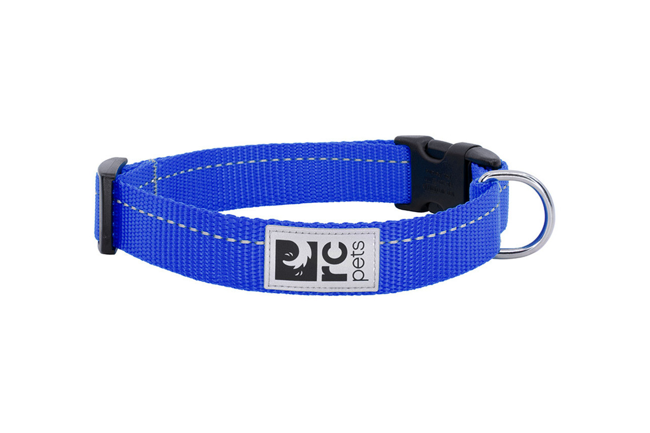 RC ROYAL BLUE CLIP COLLAR  LG