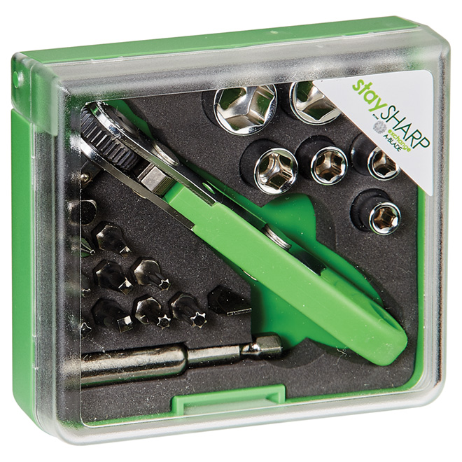 EAB RATCHET KIT POCKET 20PCS