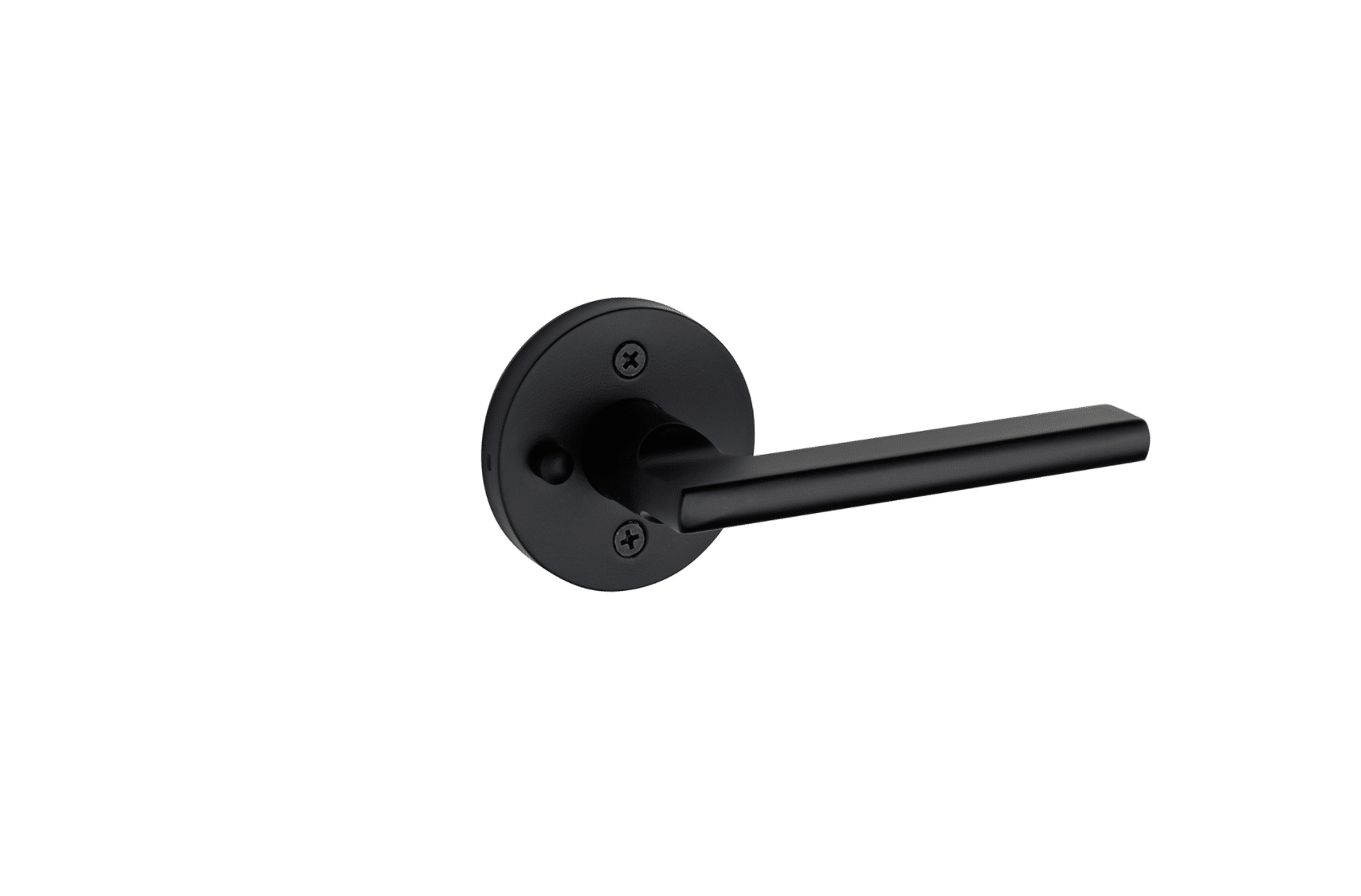 PACE LINE PRIVACY LEVER RND BLK