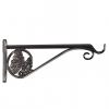 PLANT BRACKET BUTTERFLY BROWN